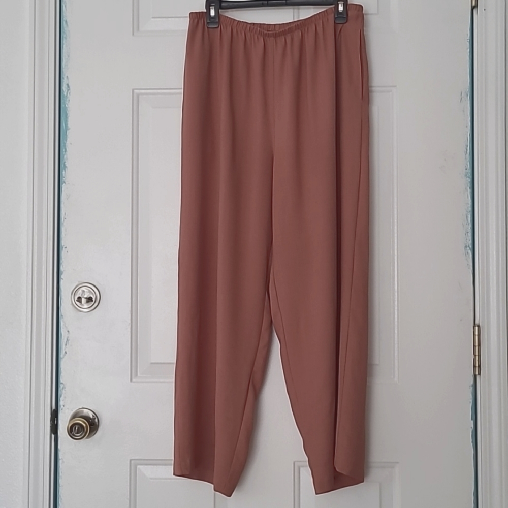 Blast Point Palazzo,flowy straight dressy pants. (Color is coral peach)